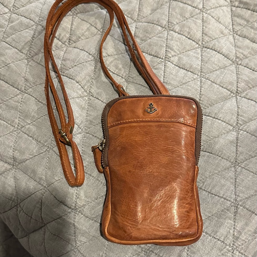 Harbour 2nd Brown Leather Crossbody Bag